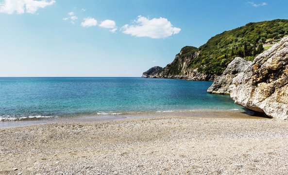 Liapides Beach in Corfu